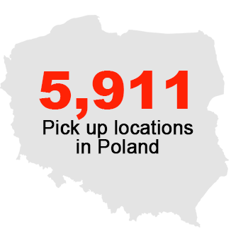 5,911 Pickup Locations in Poland